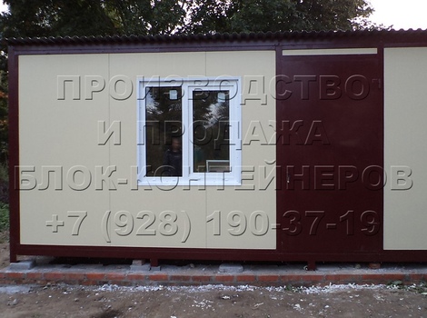 Блок-контейнер из сэндвич панелей в Ставрополе, фото №8