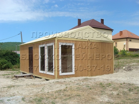 Дом из блок контейнеров в Ставрополе, фото №10
