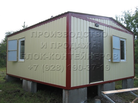 Дачный блок-контейнер в Ставрополе, фото №12