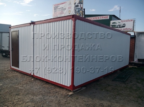 Блок-контейнер под шиномонтаж в Ставрополе, фото №2